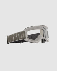 MASCHERA Vision 5 HOLLW ALPINESTARS BIANCO/FANGO LENTE TRASPARENTE