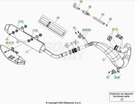 Molla Manicotto Silenziatore Beta RR 200/250/300 2T (2013-2026) OEM 040370110000
