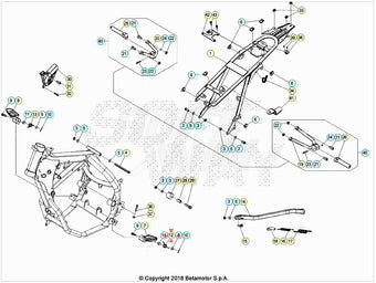 compare product Serie completa guarnizioni motore AM6 Beta RR 50 2T (2005-2025) RMS