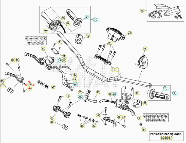 Molla Registro Leva Freno Beta RR 2T-4T (2005-2026) - Xtrainer (2015-2026) - RX 2T-4T (2023-2026) OEM 2238704000