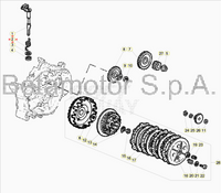 Molla Richiamo Alberino Frizione Beta RR 50 2T (2005-2026) OEM 3400650000