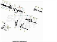 Molla richiamo leva comando cambio Beta RR 50 2T (2005-2026) OEM 3400640000