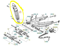 MONO AMMORTIZZATORE POSTERIORE BETA RR 250-300 2T 2020/2021
