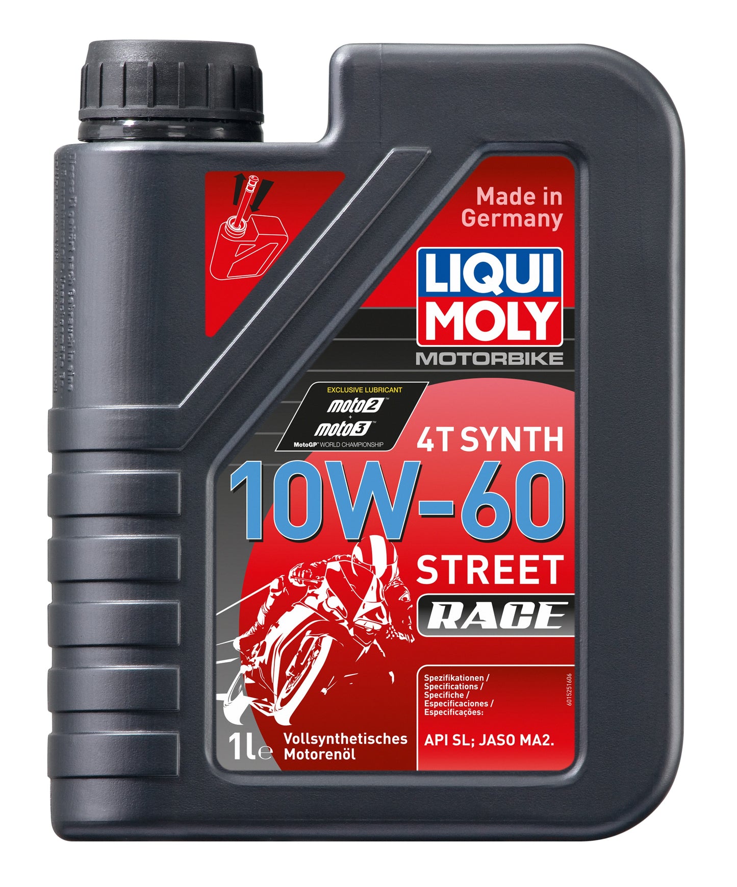 Olio motore 4T Synth 10W-60 Street Race Liquimoly