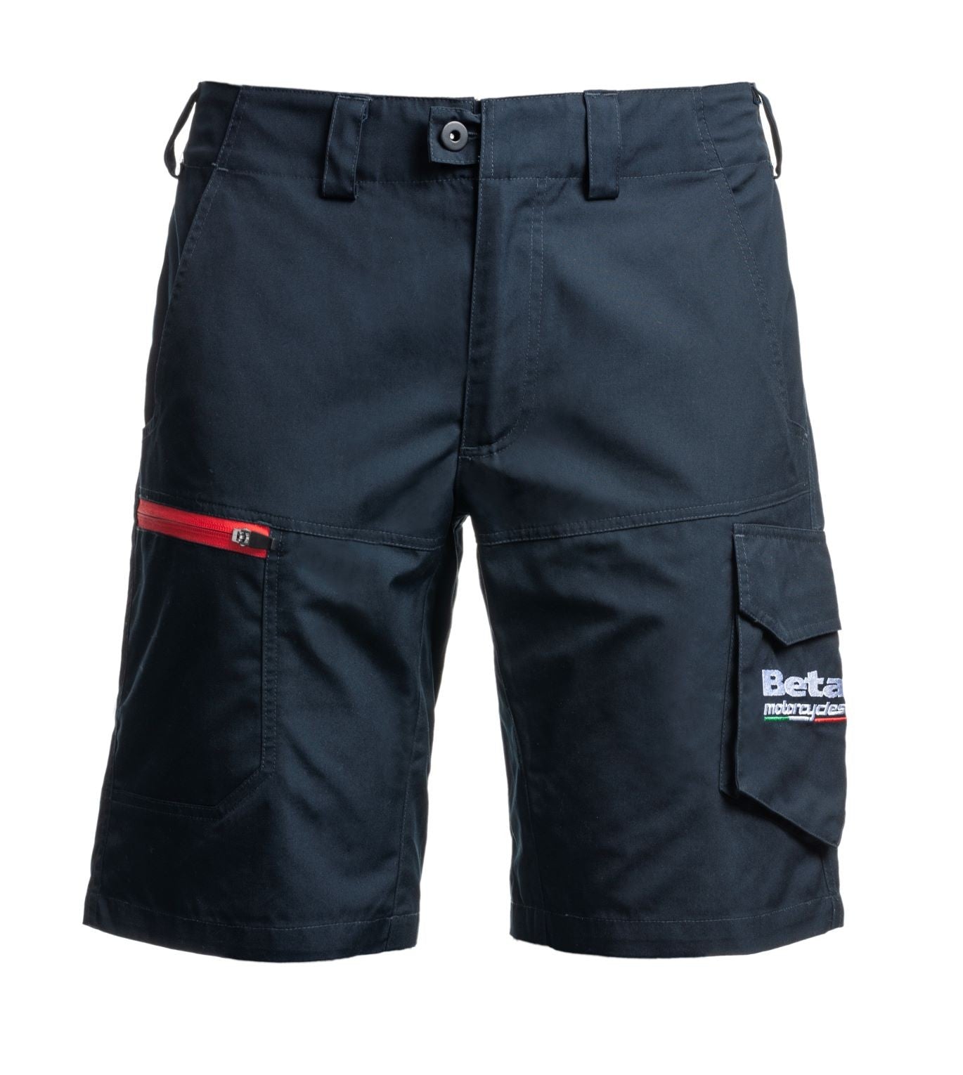 Pantaloni corti paddock Team Replica Beta blu/rosso/bianco
