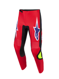 Pantaloni Cross Fluid Grid Rosso/Blu/Giallo Alpinestars