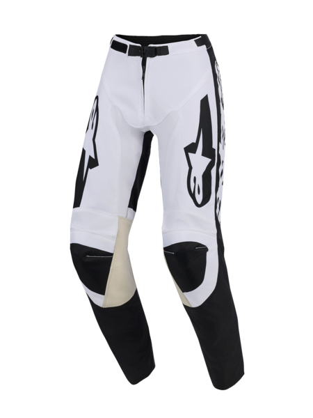 Pantaloni Cross Racer Riway Bianco/Nero Alpinestars