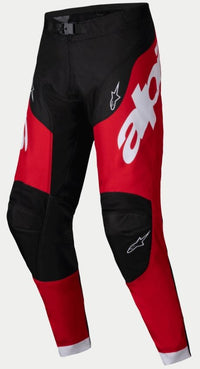 Pantaloni Cross Racer Veil Nero/Rosso Alpinestars