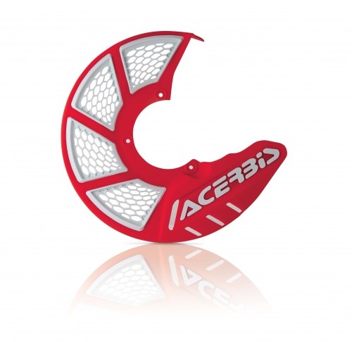 Paradisco anteriore Acerbis X-Brake Rosso Bianco