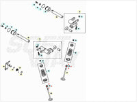 Paraolio guida valvola Beta RR 400/450/525 4T 2005-2009