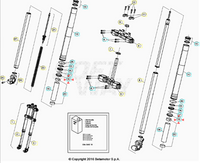 Parapolvere Beta RR 125 LC (2013-2026) - RR 50 Enduro Racing- Motard Track (2012-2026) OEM 024346700000