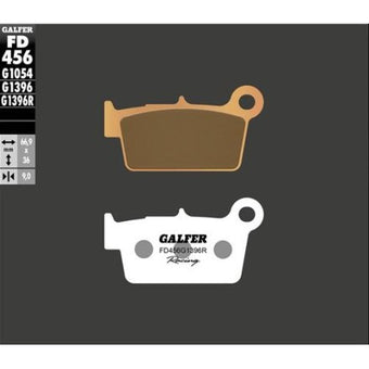 compare product Galfer Rear Brake Pads Beta RR 2T-4T (2005-2026) - Xtrainer (2015-2026) - RX 2T-4T (2023-2026)