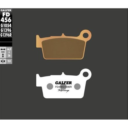 Pastiglie Freno Posteriori Galfer Beta RR 2T-4T (2005-2026) - Xtrainer (2015-2026) - RX 2T-4T (2023-2026)