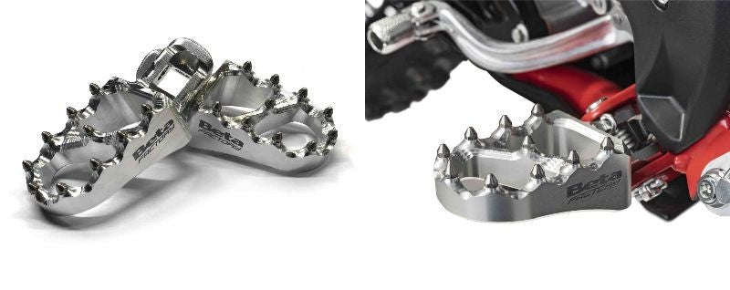 Pedane Maggiorate Ergal CNC Originali Beta RR 2T-4T (2020-2026) - RX 2T-4T (2020-2026) OEM 037460258200
