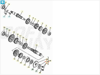 compare product Piastrina fissaggio pignone Beta RR 125 4T 2007-2011