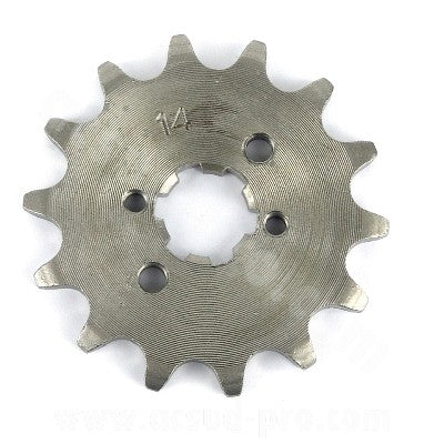 PIGNONE DERBI 50 SENDA EURO 2 + EURO 3 / GPR / GILERA 50 SMT / RCR 420 Z14 DTS