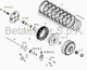Pistone Attuatore Frizione Beta RR 4T (2010-2017) - RR 2T (2013-2017) - Xtrainer (2015-2017) OEM 006030818000