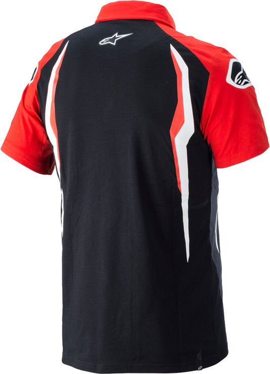 Polo Honda Alpinestars rosso/nero/bianco