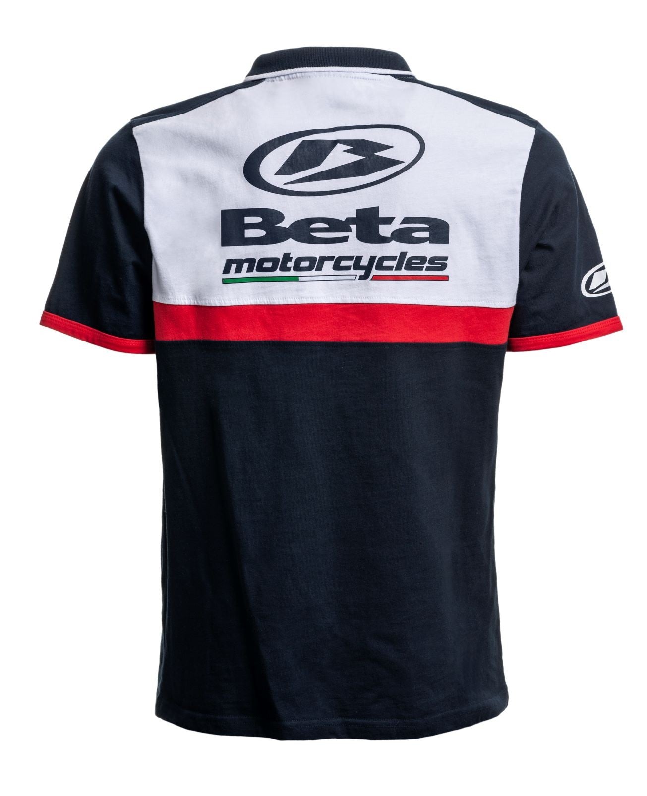 Polo paddock Team Replica Beta blu/rosso/bianco