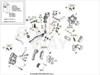 Pompa freno Beta RR 250/300 2T 350/390/430/480 4T RACING MY24 RR 125/200/250/300 2T RR 350/390/430/480 4T X-PRO/RACE MY25