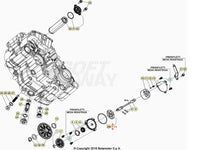 Pompa olio Ø40,56 B 5 Beta RR 4T (2010-2026) - RX 450 4T (2024-2026) OEM 006080108000