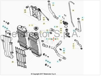 Raccordo a Y Beta RR 350-390-400-430-450-480-498-520-525 2011-2019 Xtrainer 2015-2023