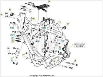 compare product Raccordo sfiato Beta RR 2T / 4T (2005-2026) RR 50 (2005-2020) OEM 2723470000