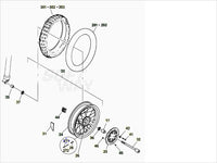 Raggio Ruota Anteriore 4.0X230 Beta Alp 4.0 (2007-2013) OEM 2725081000