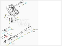 Rinvio ruota pompa olio RR 350/400/450/498/520 4T 2010/2014