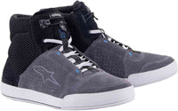 Scarpe moto estive Chrome Air Alpinestars Grigio/Blu