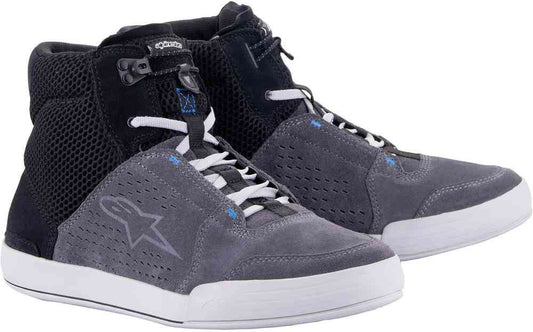 Scarpe moto estive Chrome Air Alpinestars Grigio/Blu