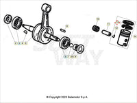 Serie segmenti D.40,3X1,2 Beta RR 50 2T (2005-2026) OEM 3402280000