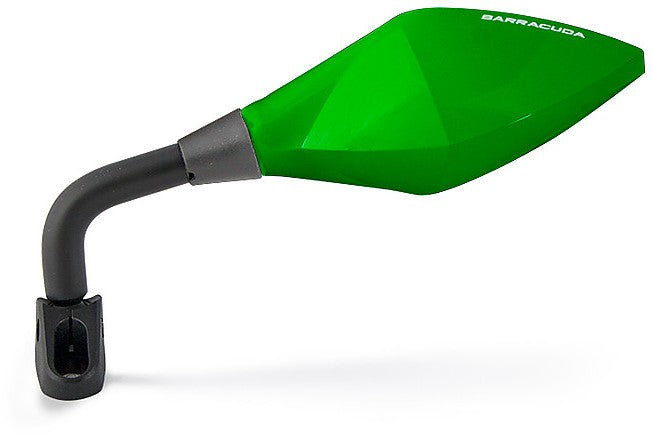 Specchi coppia verde attacco carena BARRACUDA RACE/V