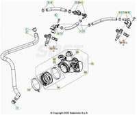 Staffa fissaggio iniettore Beta RR 350-390-430-480 4T 2015/2025