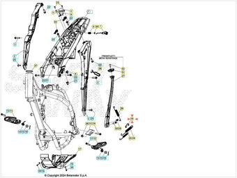 compare product Staffa molla cavalletto Beta RR 125/200/250/300 2T RR 350/390/430/480 4T 2020-2025