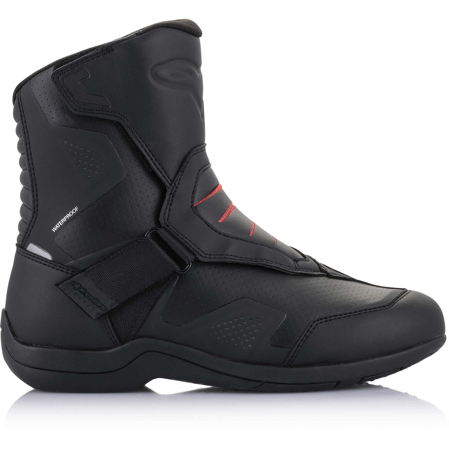 STIVALI TOURING BASSI RIDGE V2 WP ALPINESTARS NERO/ROSSO