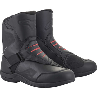 compare product STIVALI TOURING BASSI RIDGE V2 WP ALPINESTARS NERO/ROSSO