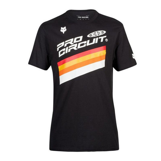 T-SHIRT PRO CIRCUIT PREMIUM NERO FOX