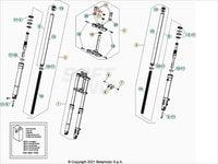 TAPPO CANNOTTO FORCELLA BETA RR 50 ENDURO/MOTARD 2012/2023
