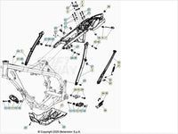 Telaietto posteriore Beta Xtrainer 250-300 2015/2022