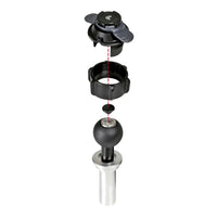 Tube, supporto con attacco per canotto di sterzo - Ø 20,3-24,5 mm OPTILINE