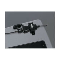 Usb Fix Omega, caricatore Usb con fissaggio a vite e connettori a forcella - 12/24V