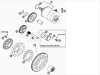 Vite M6X10 Beta RR 400 / 450 / 520 4T (2005-2009) OEM 3625066000