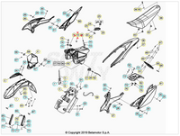 Vite speciale bloccaggio sella Beta RR 2T-4T 2005-2024 RR 50 2005-2023 RR 125 4T LC 2013-2023